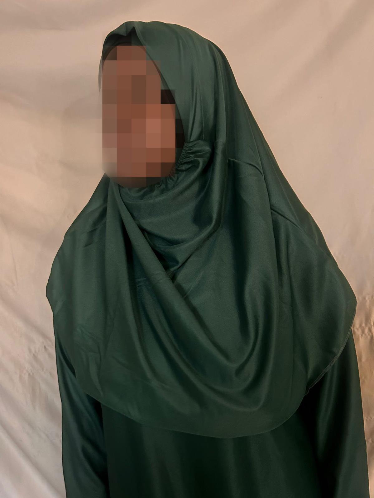 Robe de prière satinée
