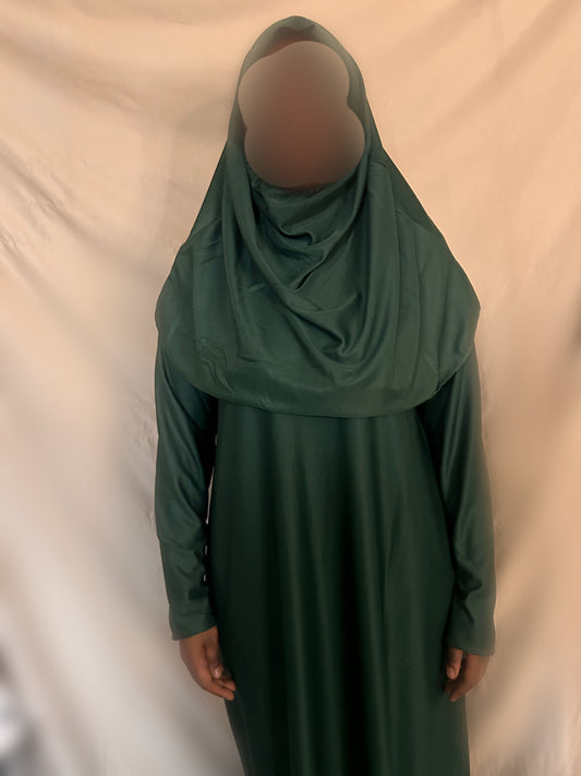 Robe de prière satinée